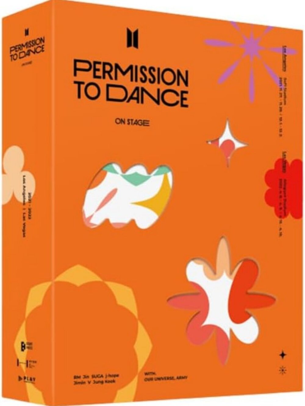 BTS [PERMISSION TO DANCE ON STAGE in THE US](DIGITAL CODE) + 3 Extra Photocards